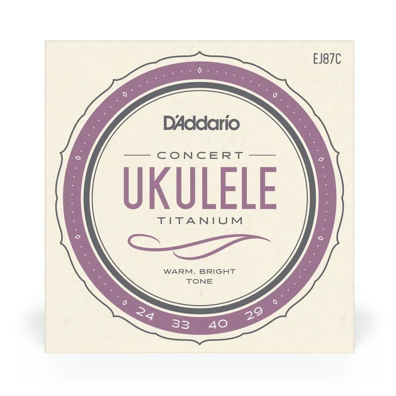 Exclusive Offer D'Addario EJ87C T2 Titanium Concert Ukulele Strings