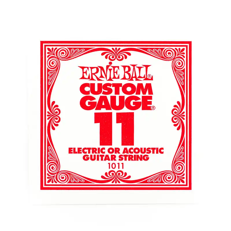 Ernie Ball Plain Steel 11 (.011") Single Guitar String Mega Sale