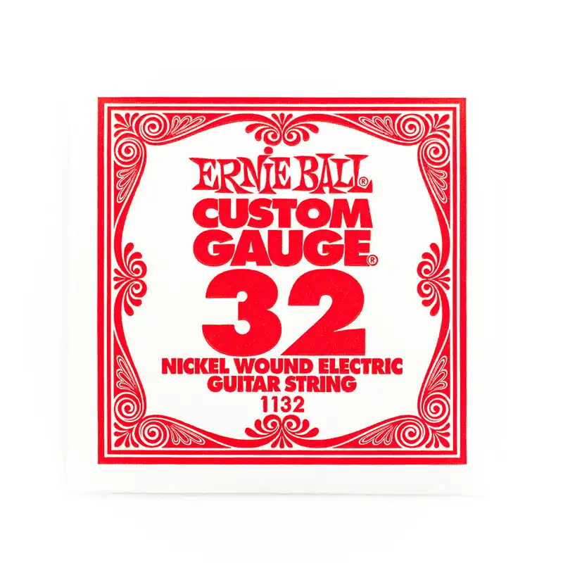 Ernie Ball Nickel Wound .032w Electric Guitar Single String Worldwide Shipping