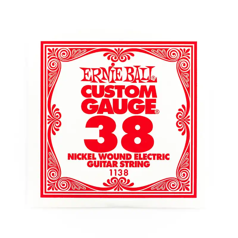 Editor’s Pick Ernie Ball Nickel Wound .038w Electric Guitar Single String