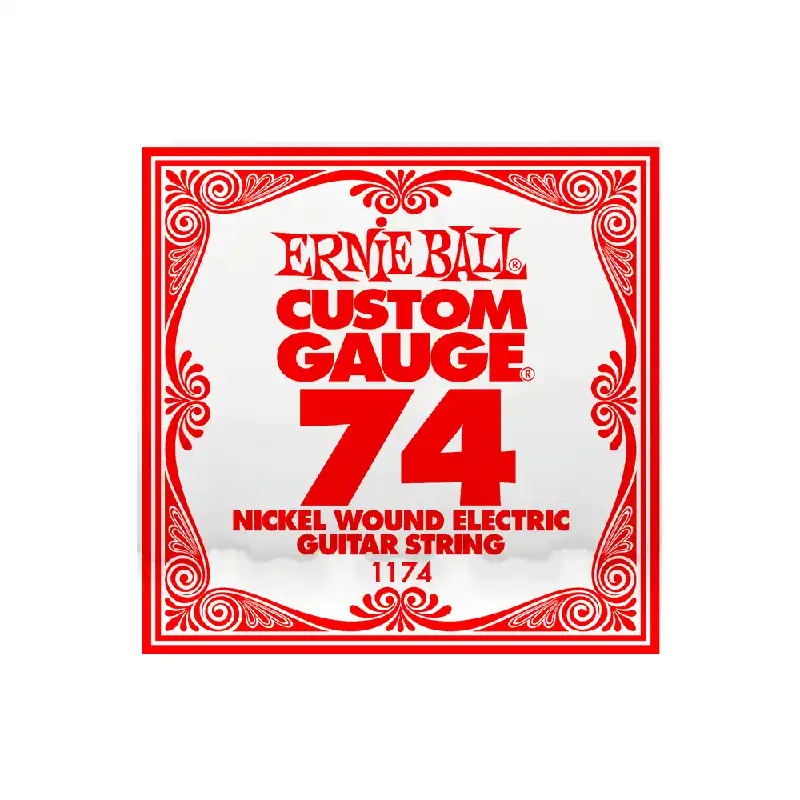 Editor’s Pick Ernie Ball Nickel Wound .074w Electric Guitar Single String