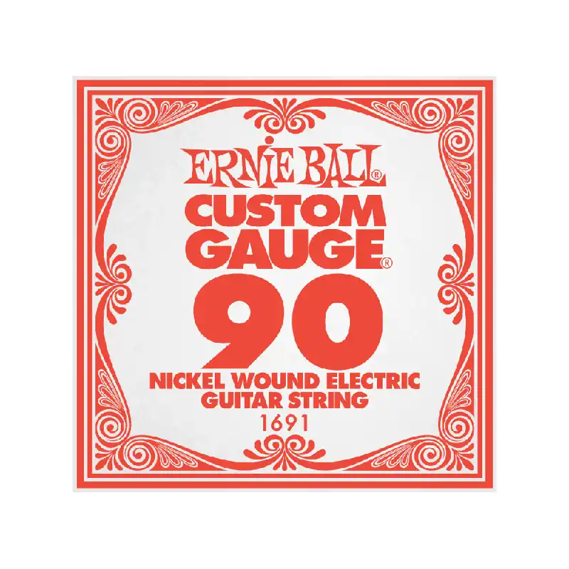 Ernie Ball Nickel Wound .090w Electric Guitar Single String (35" Taper) Save Now