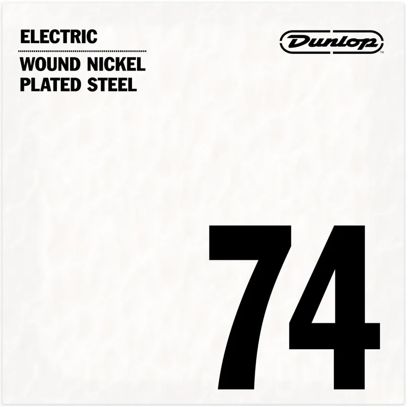 Jim Dunlop Nickel-Plated .074 Electric Guitar Single String Low Price
