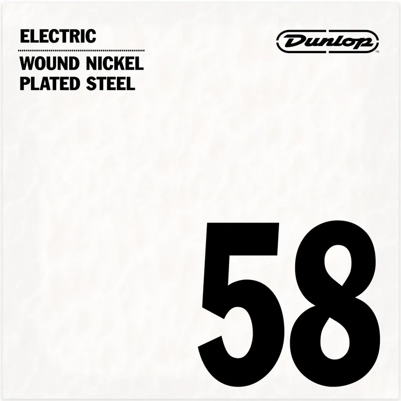 Big Sale Jim Dunlop Nickel-Plated .058 Electric Guitar Single String