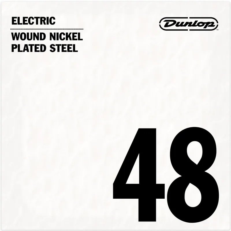 In Demand Jim Dunlop Nickel-Plated .048 Electric Guitar Single String
