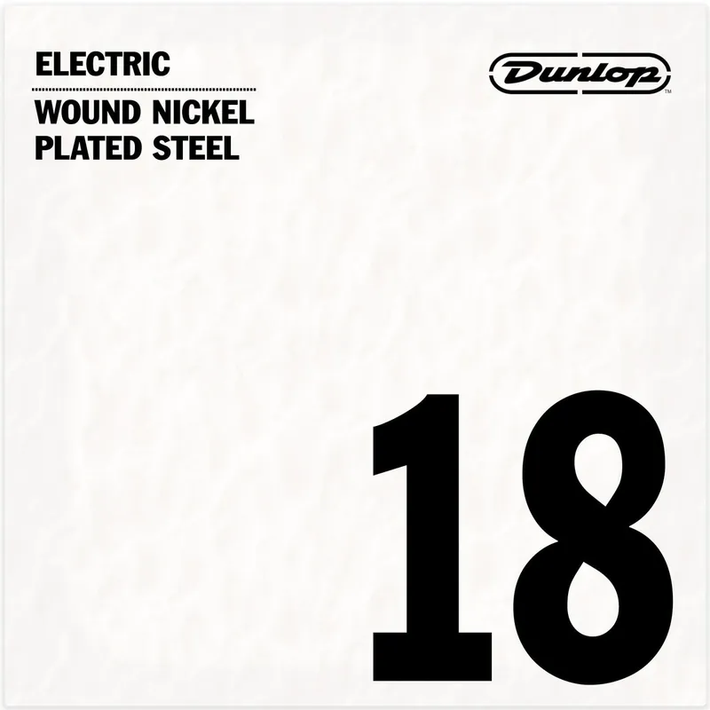 Jim Dunlop Nickel-Plated 18 (.018") Electric Guitar Single String Free Returns