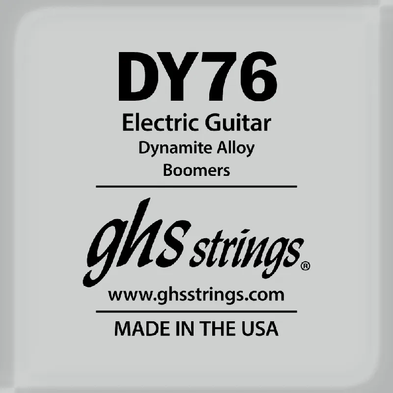 GHS Boomers Hex Core Nickel Wound .076 Electric Guitar Single String Limited Time