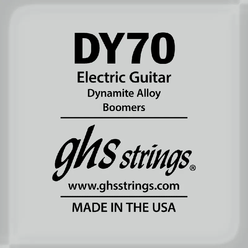 Must Have GHS Boomers Hex Core Nickel Wound .070 Electric Guitar Single String
