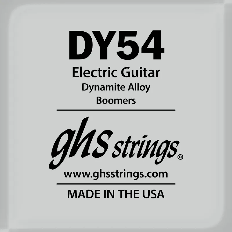 GHS Boomers Round Core Nickel Wound .054 Electric Guitar Single String Low Price
