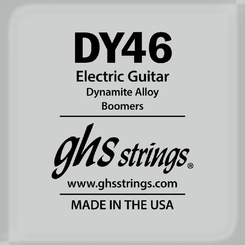 GHS Boomers Round Core Nickel Wound .046 Electric Guitar Single String Express Delivery