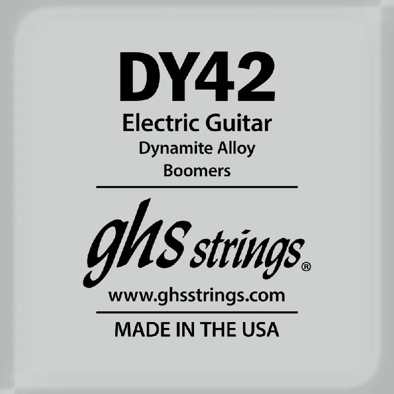 GHS Boomers Round Core Nickel Wound .042 Electric Guitar Single String Buy Online