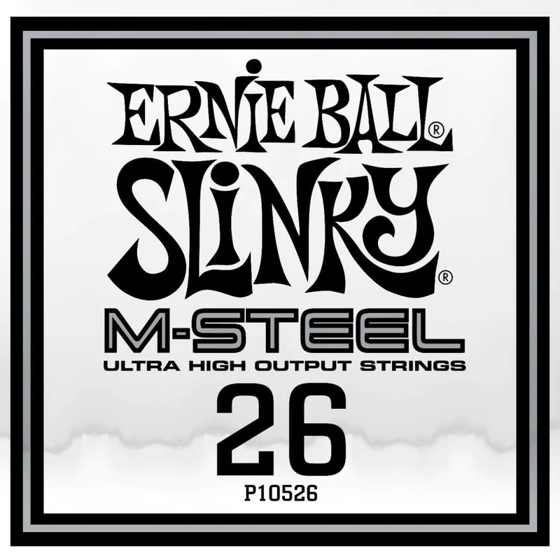 Ernie Ball M-STEEL Slinky Cobalt 26 (.026") Electric Guitar Single String Special Offer