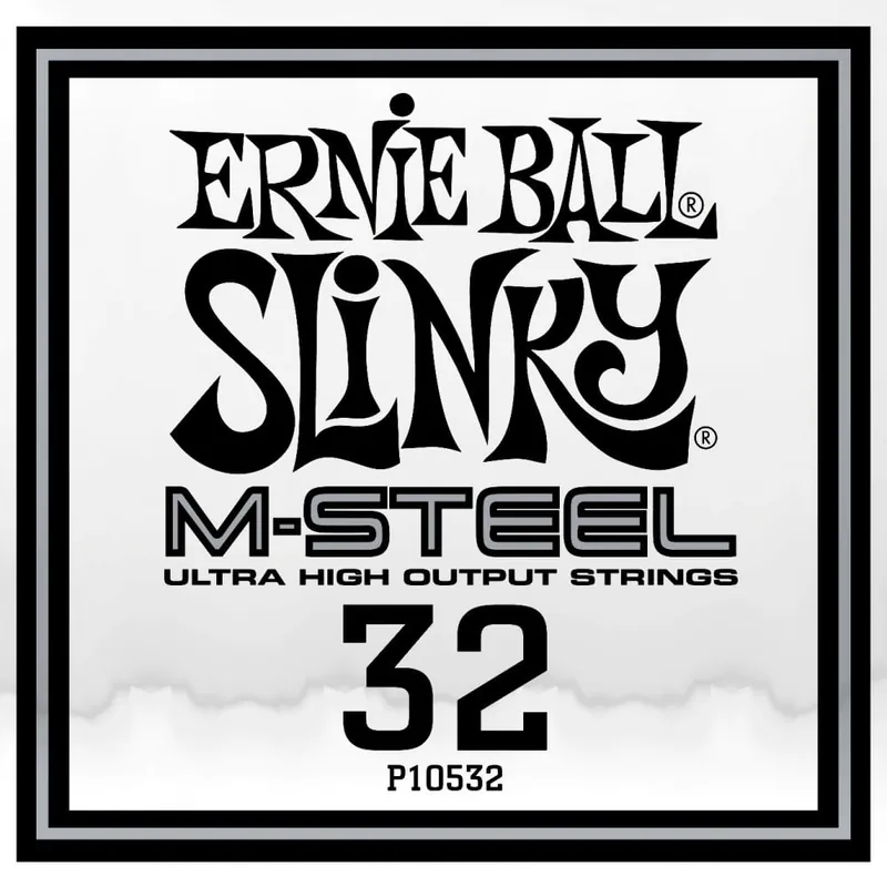 Ernie Ball M-STEEL Slinky Cobalt .032w Electric Guitar Single String Must Have