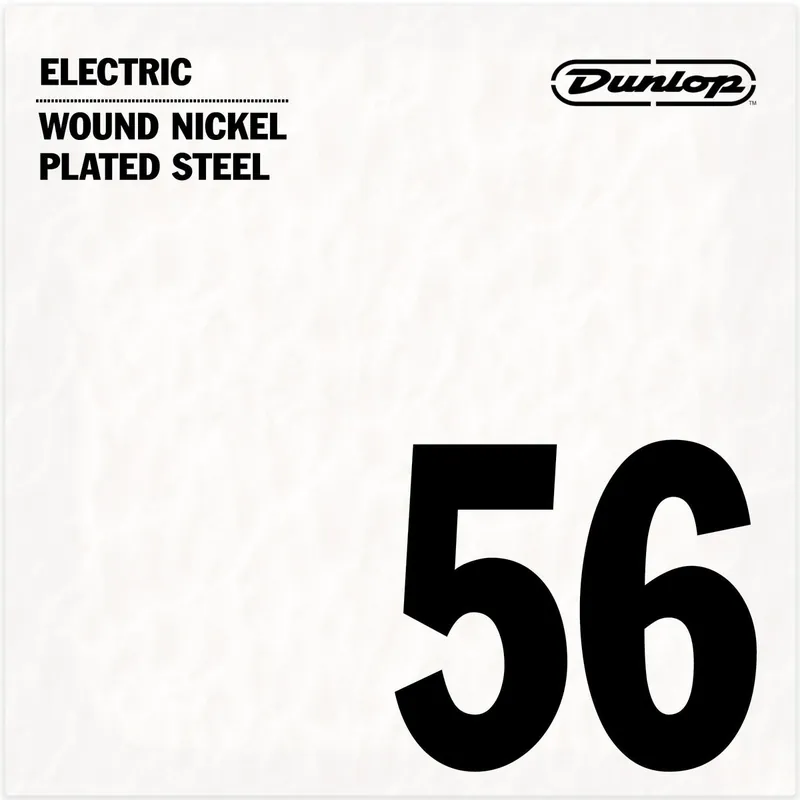 Jim Dunlop Nickel-Plated .056 Electric Guitar Single String Fan Favorite
