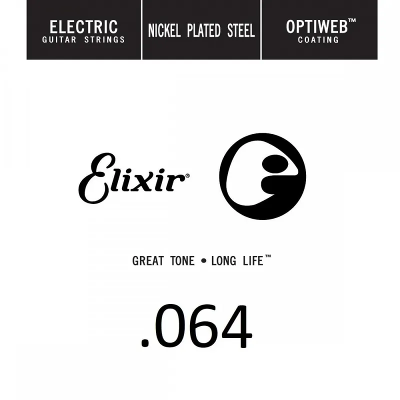 Factory Price Elixir Optiweb Nickel Wound 64 (.064") Electric Guitar Single String