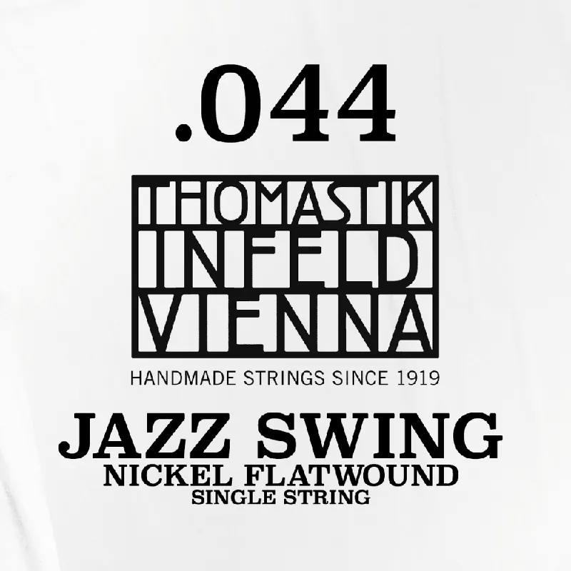 Thomastik-Infeld Jazz Swing Nickel Flatwound Single String .044 Weekend Sale