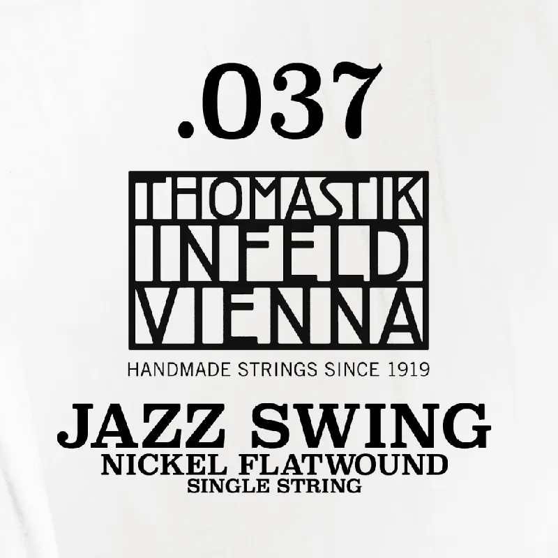 Instant Buy Thomastik-Infeld Jazz Swing Nickel Flatwound Single String .037