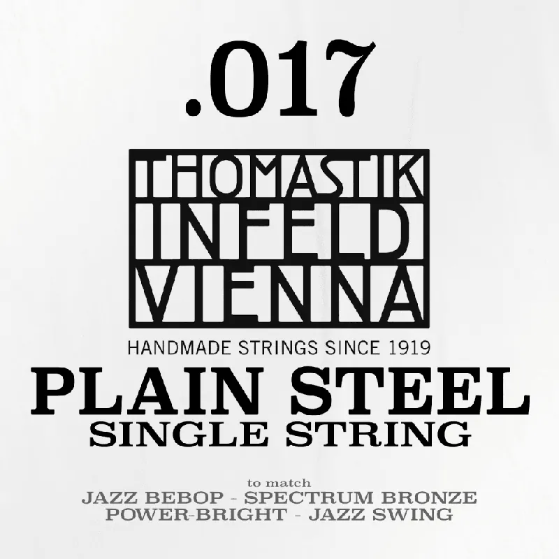 Thomastik-Infeld Brass Plated Steel Single String .017 Professional Grade