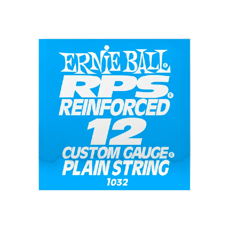 Editor’s Pick Ernie Ball RPS Reinforced Plain Steel 12 (.012") Single Guitar String