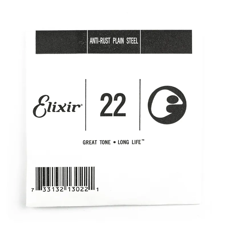 While Supplies Last Elixir Anti-Rust Plain Steel 22 (.022") Guitar Single String