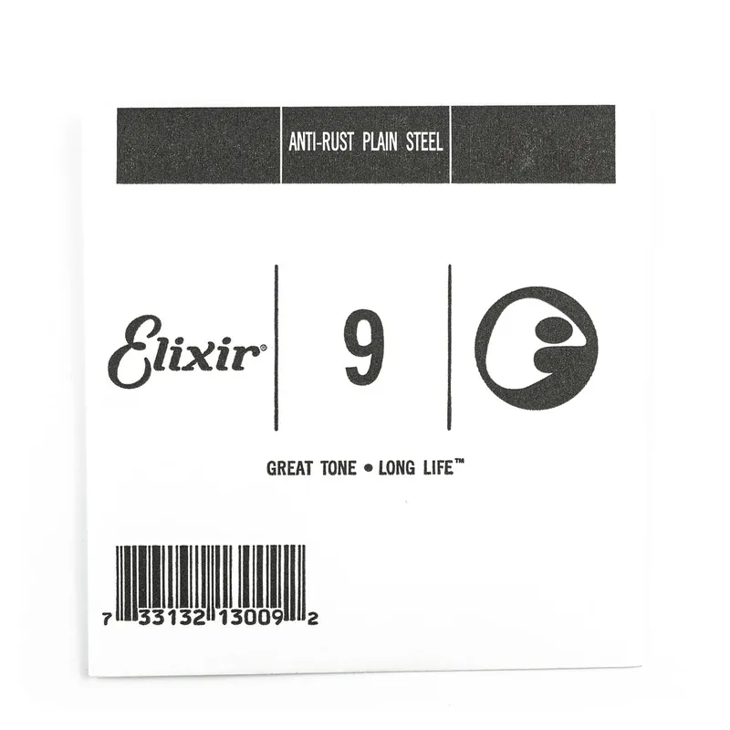 Best Seller Elixir Anti-Rust Plain Steel 9 (.009") Guitar Single String