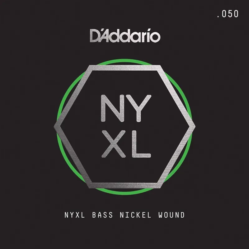 Reduced Price D'Addario NYXL Nickel Round Wound 55 (.055") Bass Guitar Single String, Long Scale