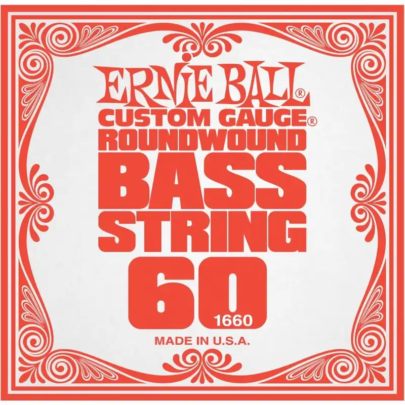 Best Seller Ernie Ball Slinky Bass Nickel Wound .060 Bass Guitar Single String