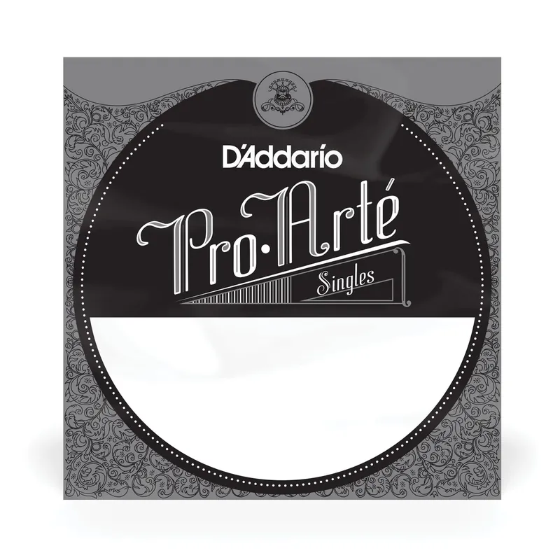 D'Addario J4601 Pro-Arté Clear Nylon Classical Guitar E-1st Single String, Hard Tension Best Seller