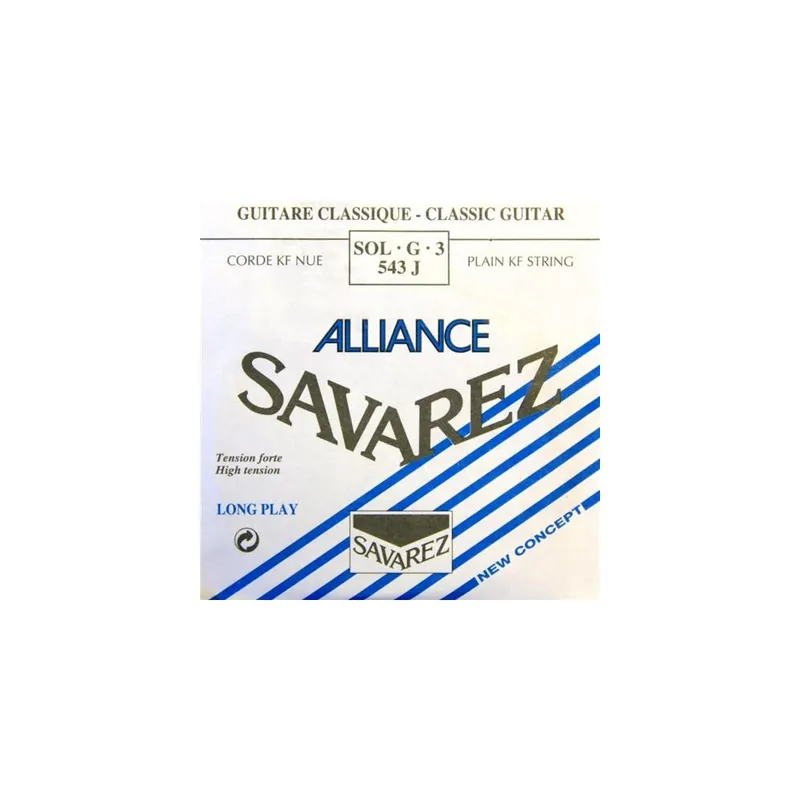 Trending Savarez 543J Alliance HT Clear Nylon Classical Guitar G-3rd Single String, High Tension