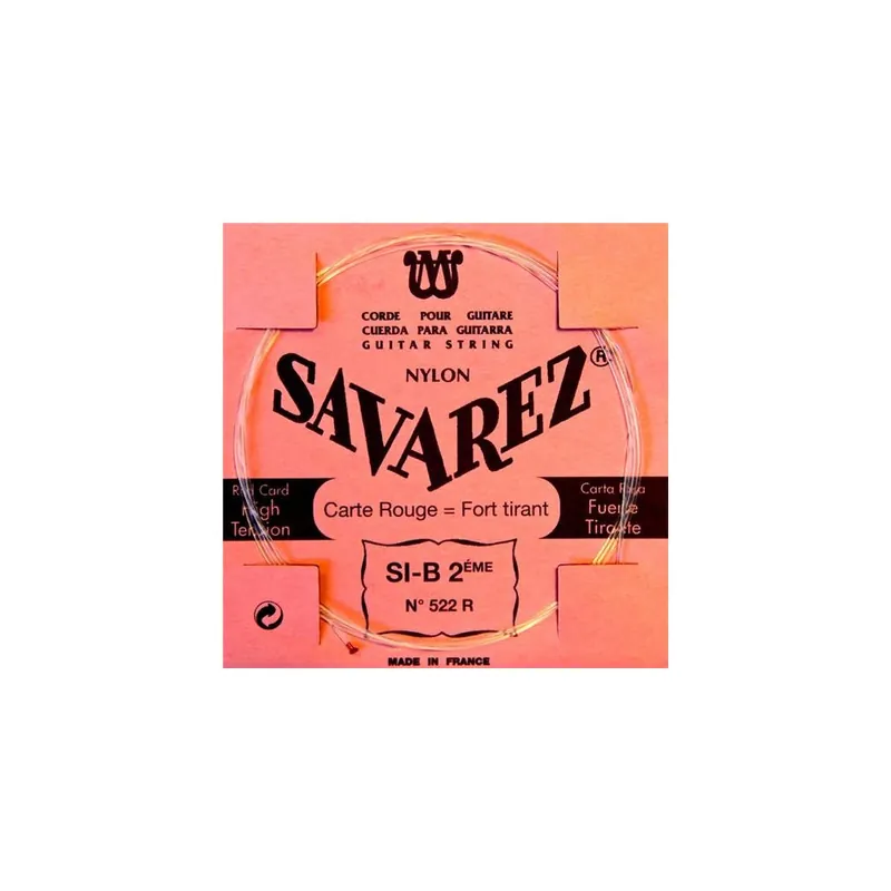 Bulk Order Savarez 521R Red Card Nylon Classical Guitar E-1st Single String, High Tension