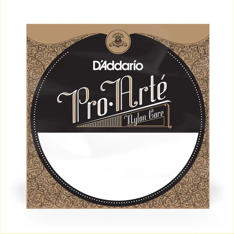 D'Addario NYL050W Pro-Arté Silverplated Wound on Nylon Single String .050 Super Sale