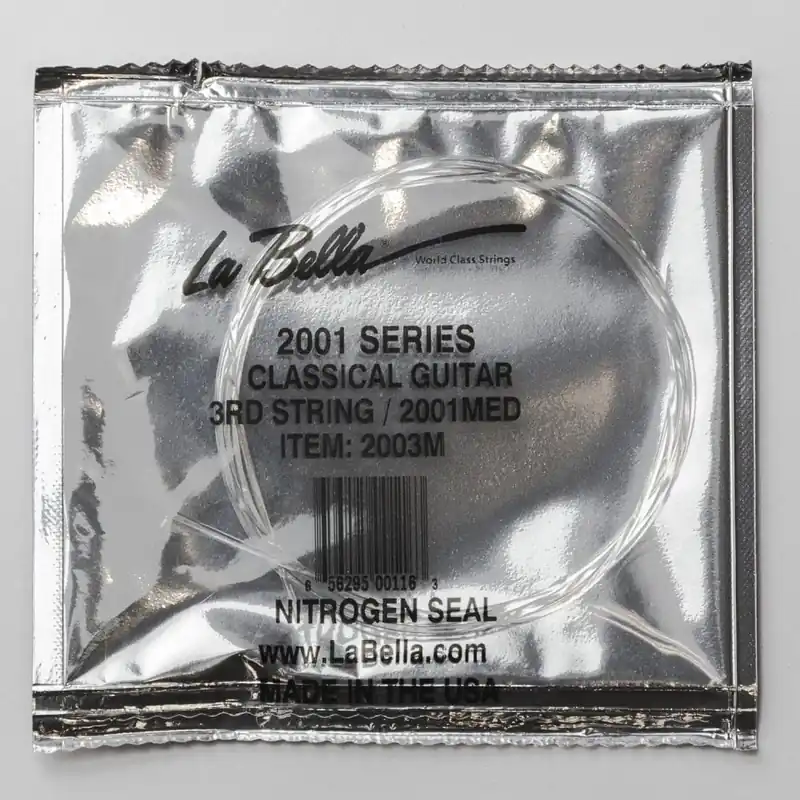 Limited Time La Bella Nylon Classical Guitar G-3rd Single String, Medium Tension