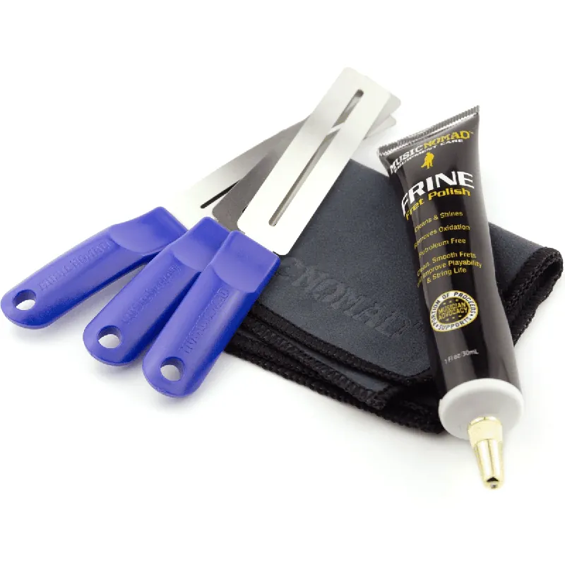 Seasonal Sale Music Nomad FRINE Fret Polishing Kit, 5-Piece