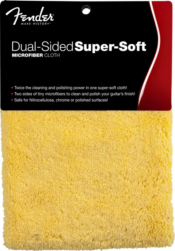 Fender Dual-Sided Super Soft Microfibre Cloth Modern