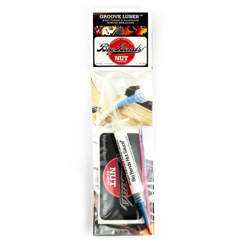 Big Bends Guitar Nut Sauce Slot & Groove Luber, Large 1.5cc Seasonal Sale