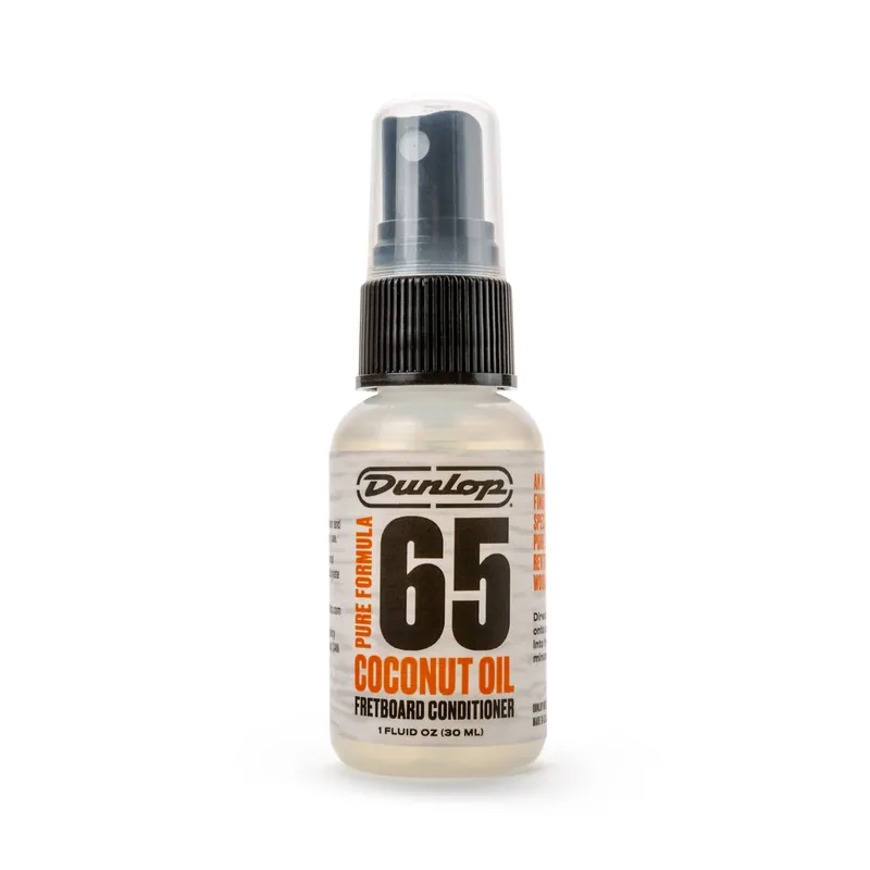 Reduced Price Jim Dunlop Pure Formula 65 Coconut Oil Fretboard Conditioner (1 fl.oz)