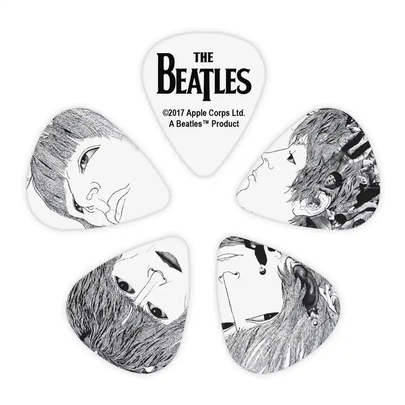 Shop Now D'Addario The Beatles REVOLVER Signature Heavy Guitar Picks, 10-Pack