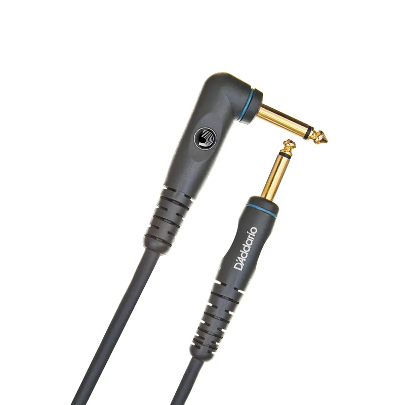 D'Addario Custom Series 20ft Guitar & Instrument Cable (Straight-Angled) Super Sale
