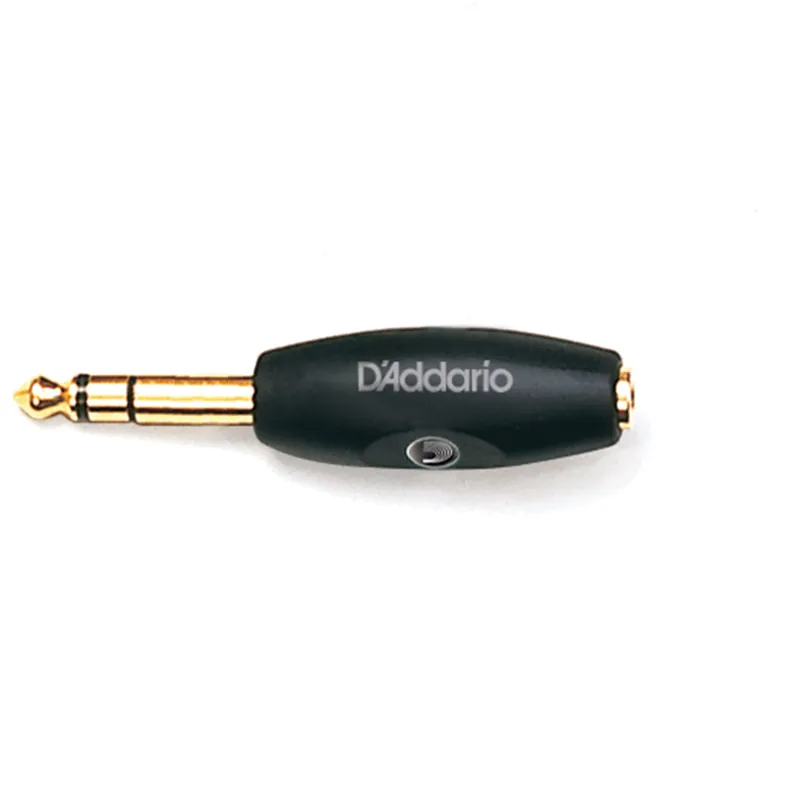 Fast Shipping D'Addario Stereo Headphone Adapter Coupler 1/4" Jack Male Stereo - 1/8" Jack Female