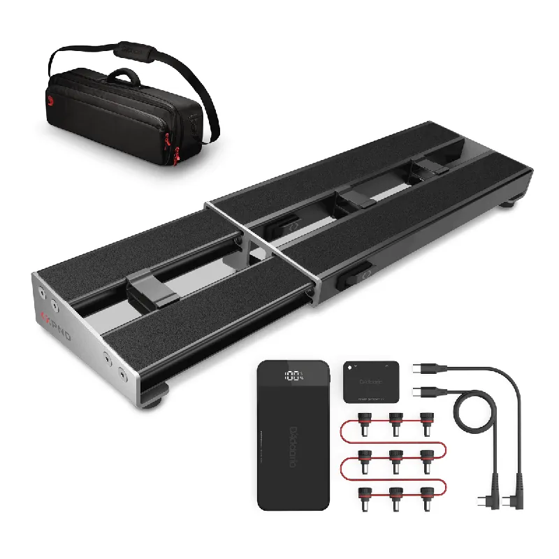 D'Addario XPND 1 Pedalboard, Case, and Power Bundle Order Now