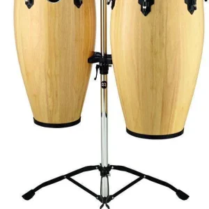 MeinlHeadliner Wood Congas 11 & 12 inch with Stand, Natural Seasonal Sale
