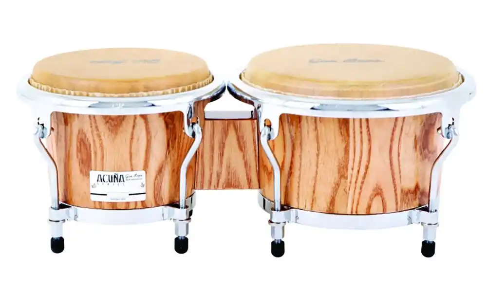 Limited Time Gon BopsAlex Acuna Signature Bongos - Natural Lacquer