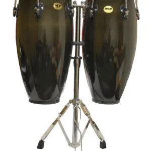 Mano PercussionConga Set 10 & 11'' with Stand - Black Limited Time
