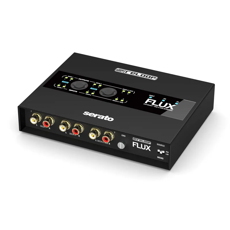 Reloop FLUX USB-C Serato DJ Pro DVS Interface Editor’s Pick