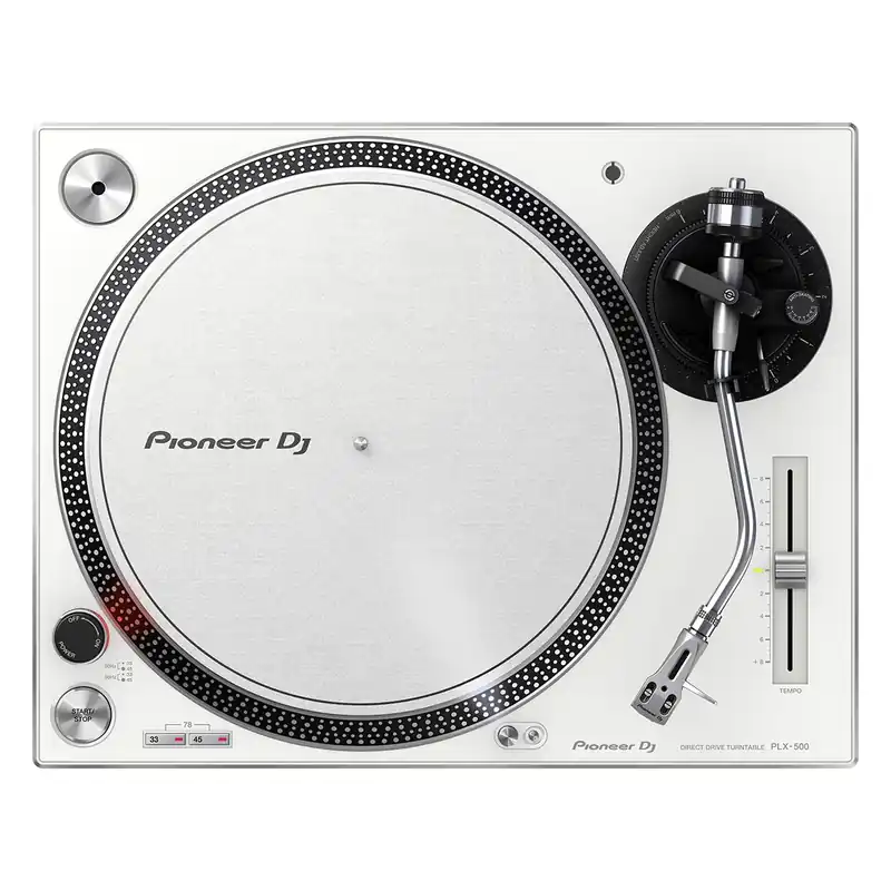 Pioneer DJ PLX-500-W Direct Drive Turntable - White Instant Buy