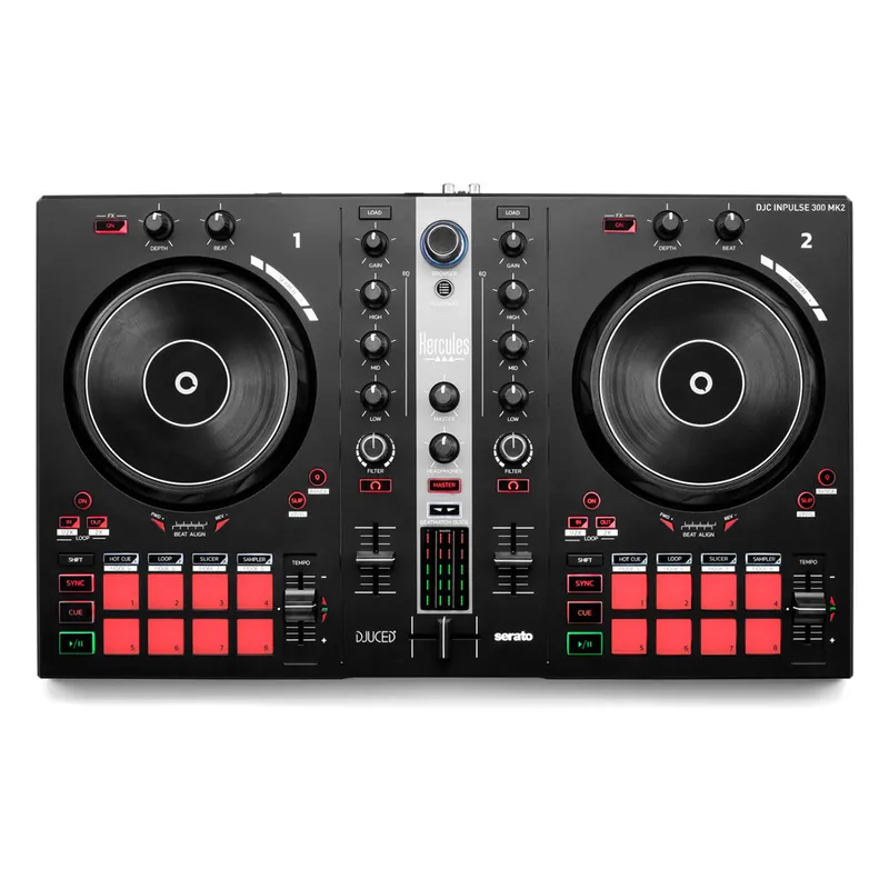 Free Shipping Hercules DJControl Inpulse 300 MK2 DJ Controller