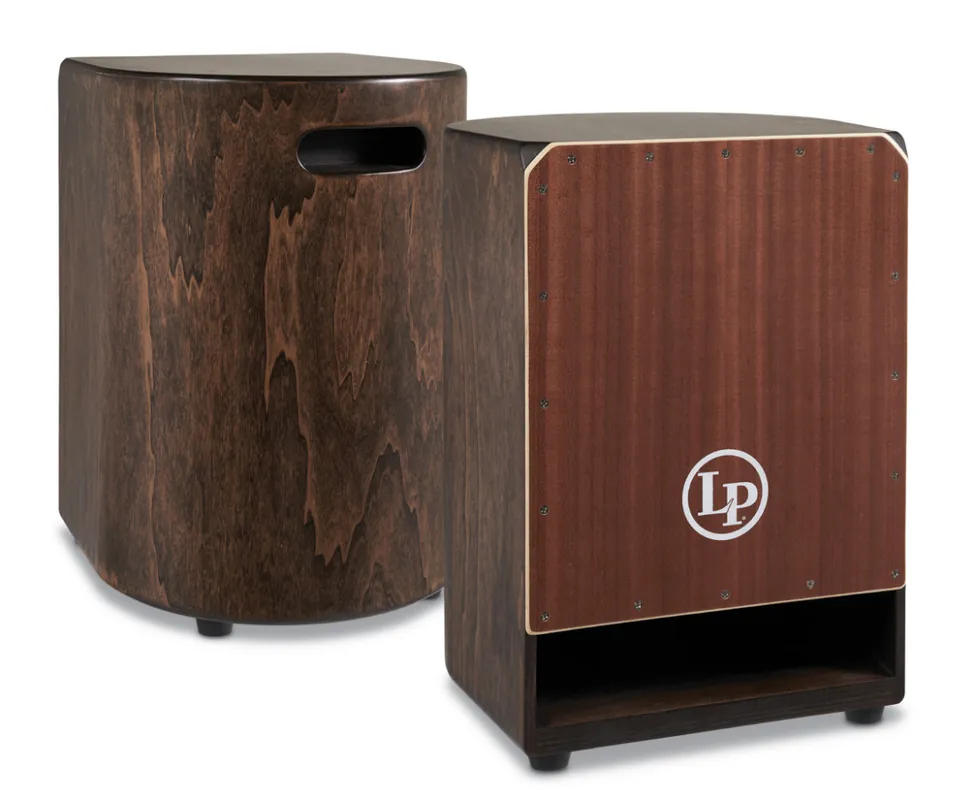 Worldwide Shipping Latin PercussionRound Back Bass Cajon With Mahogany Soundboard