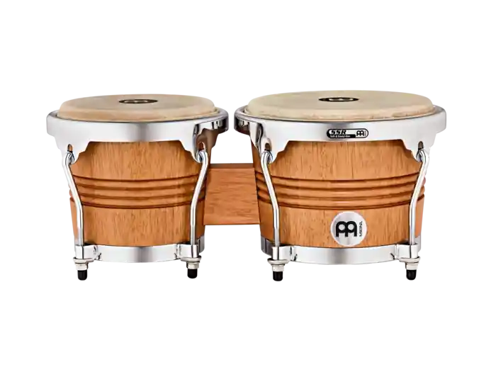 Money Back Guarantee MeinlWood Bongos - 3/4'' Macho & 8'' Hembra, Super Natural Finish
