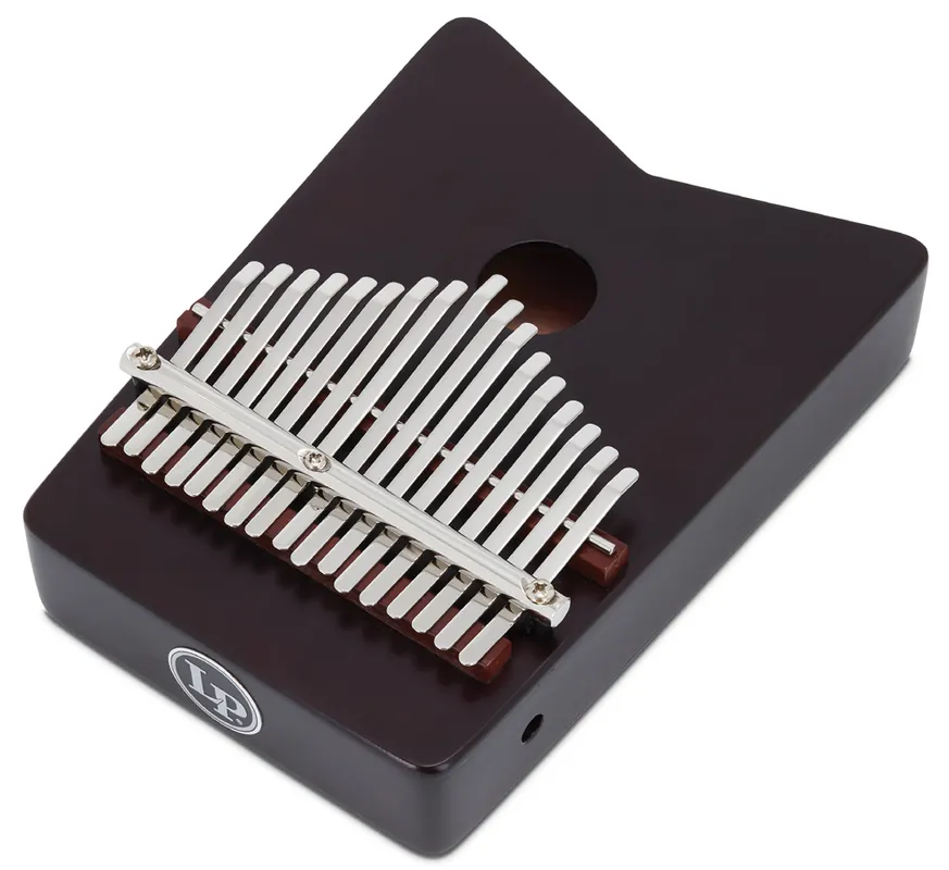 Latin Percussion17-Key Pentatonic Kalimba -Deep Cherry Finish Secure Checkout
