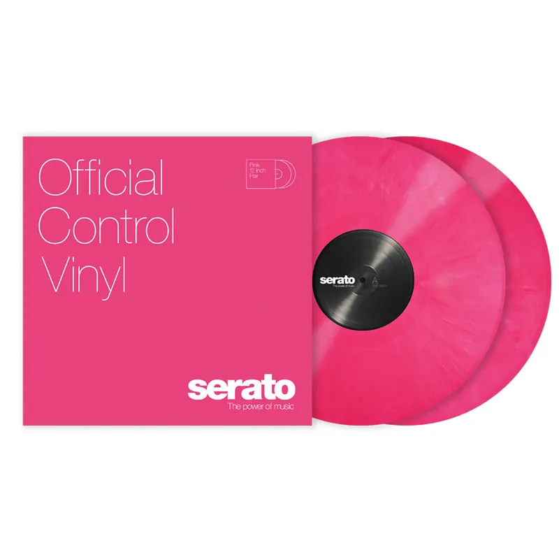 Serato Performance Series Vinyl Pink - Pair Trusted Brand